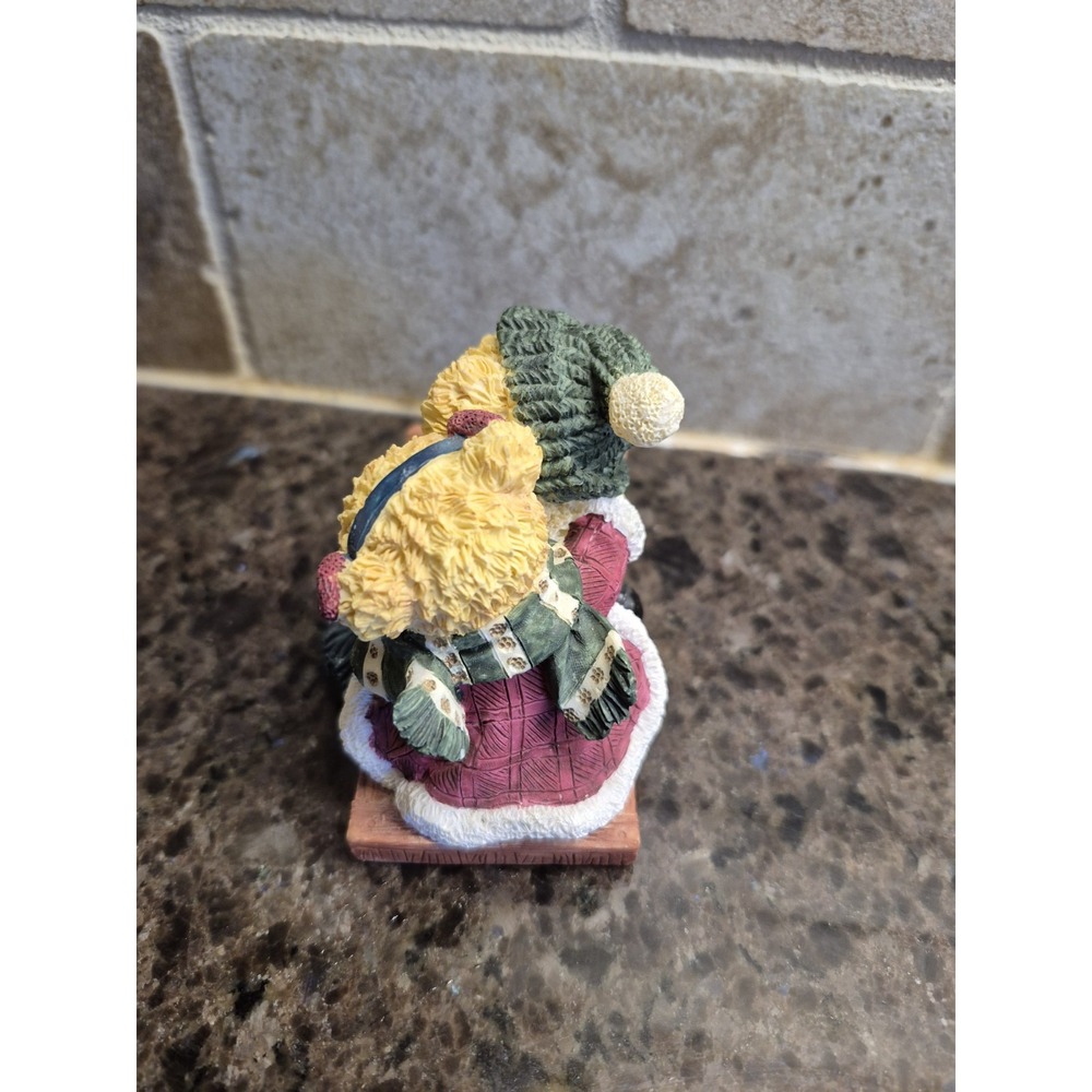 Vintage Collectible Avon Lovable Teddies Sarah Meets Theodore Figurine - Picture 4 of 6